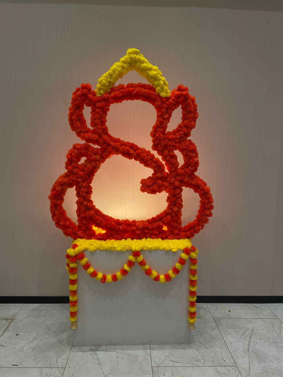 rustomjee dombivli  ganpati decor